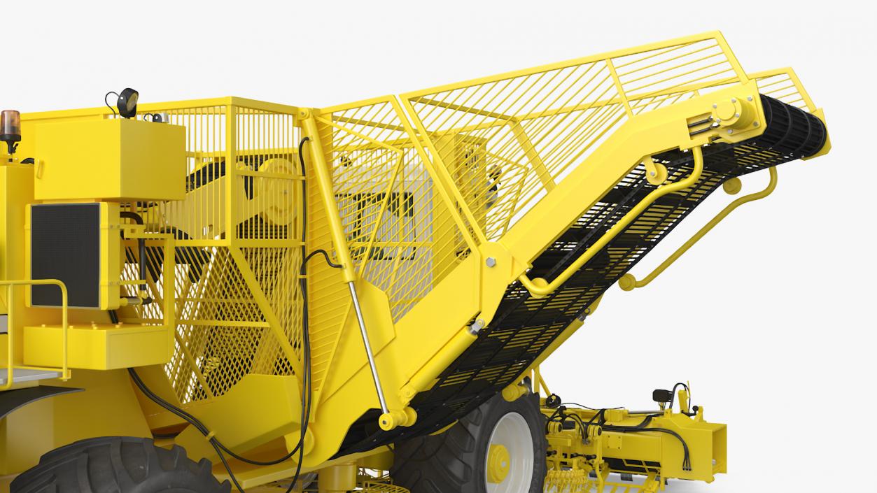 3D Vervaet 17T Agricultural Beet Harvester Machinery Yellow