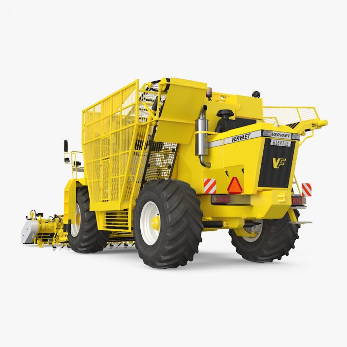 3D Vervaet 17T Agricultural Beet Harvester Machinery Yellow