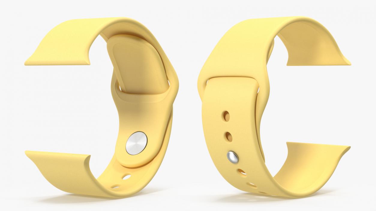 Sport Yellow Band 3D