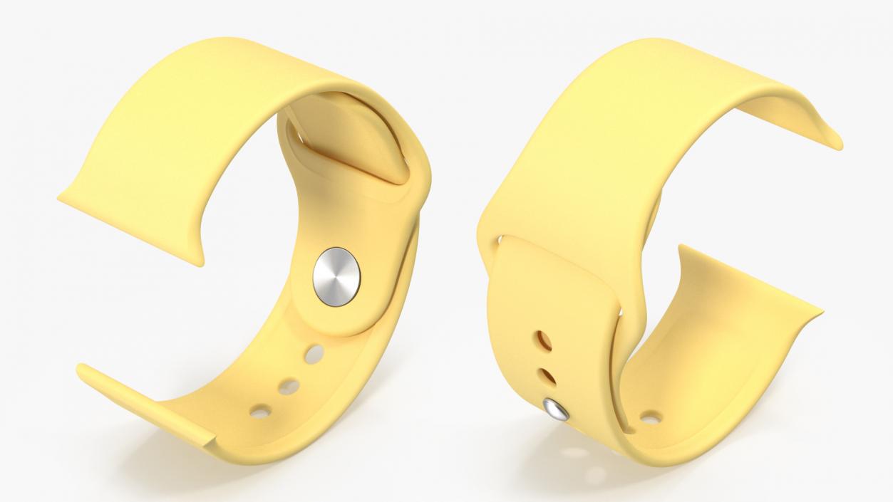 Sport Yellow Band 3D