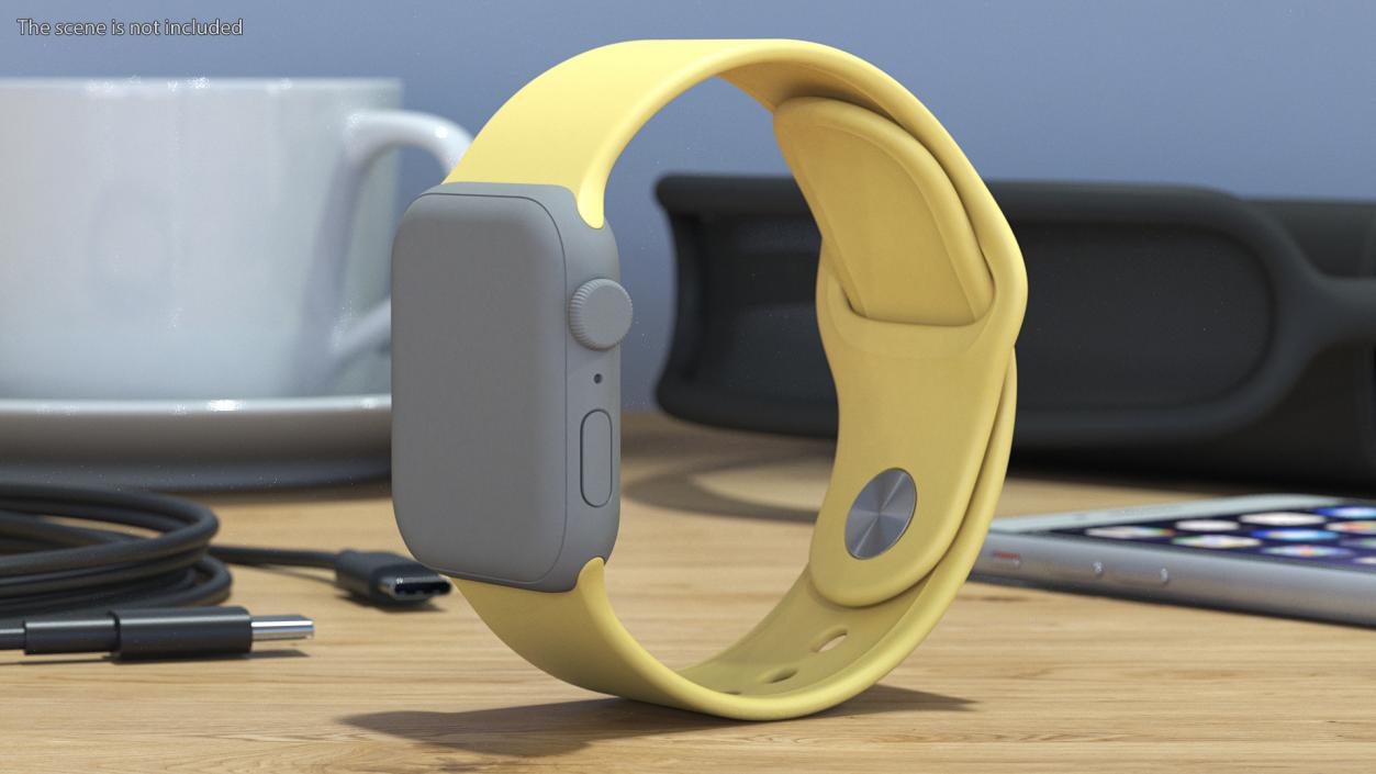 Sport Yellow Band 3D