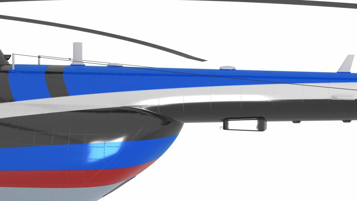 Interethnic Helicopter MI-171 A3 Blue 3D