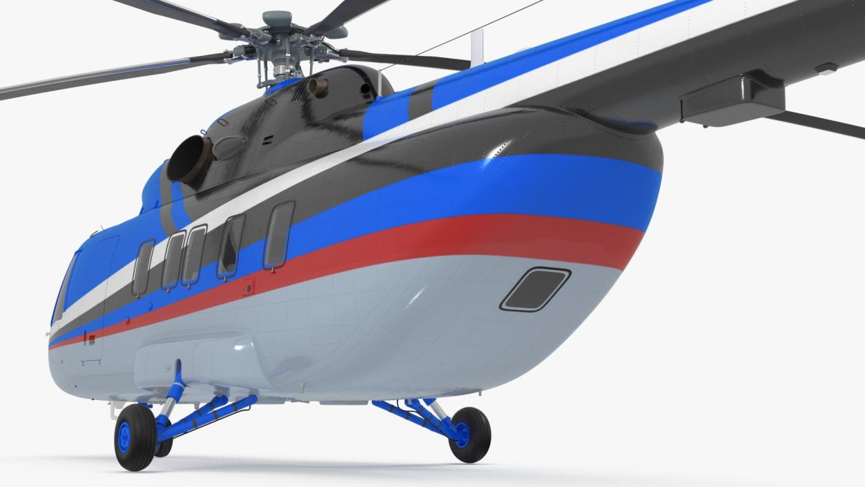 Interethnic Helicopter MI-171 A3 Blue 3D