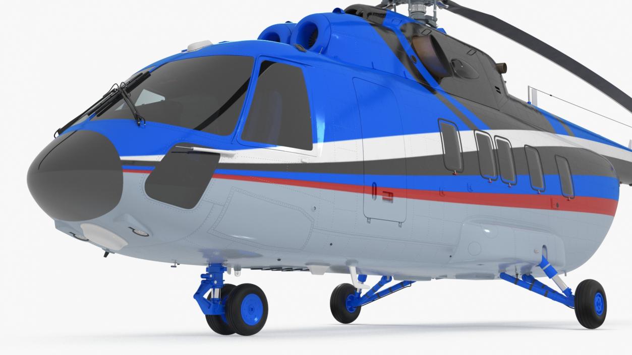 Interethnic Helicopter MI-171 A3 Blue 3D