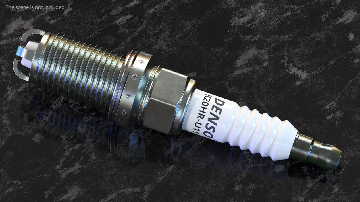 Spark Plug 4 Electrode 3D