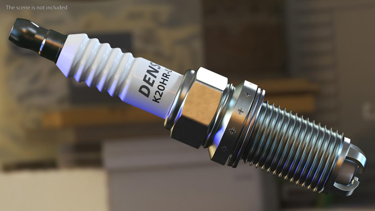 Spark Plug 4 Electrode 3D