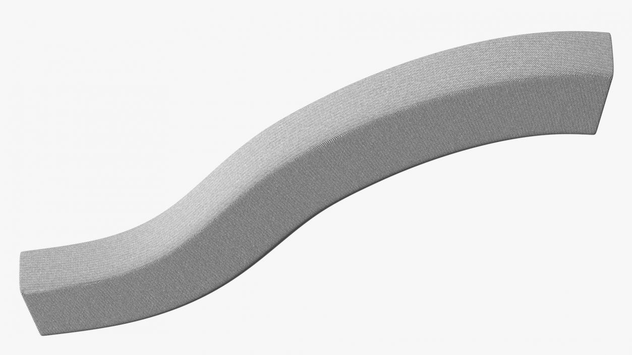 3D model Wave Bench