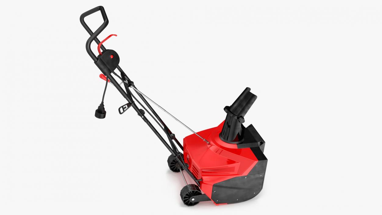 Corded Electric Snow Blower 3D