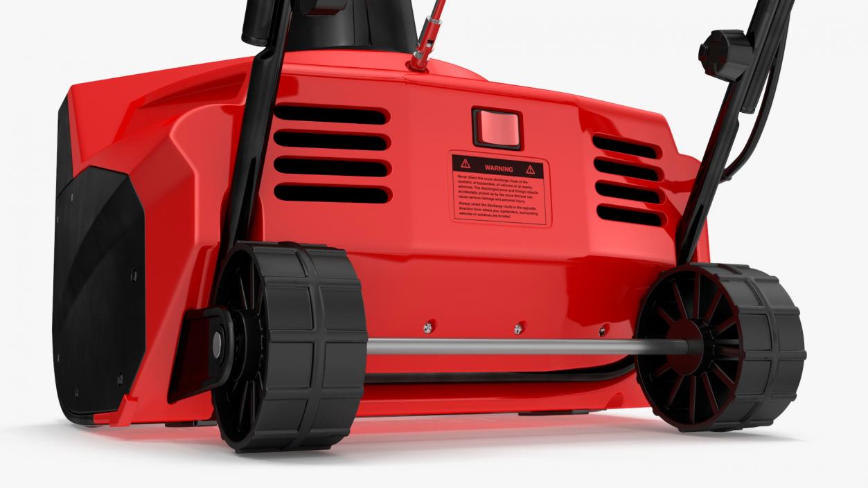 Corded Electric Snow Blower 3D