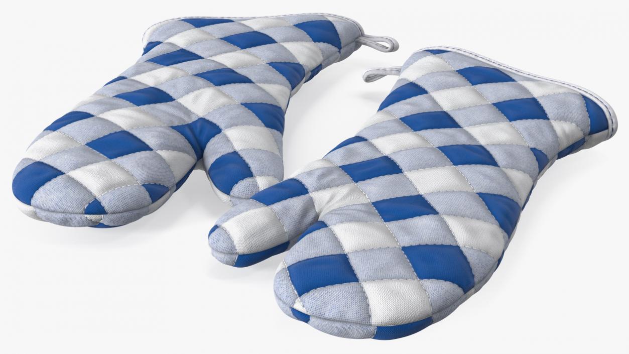 3D model Flame Oven Mitt