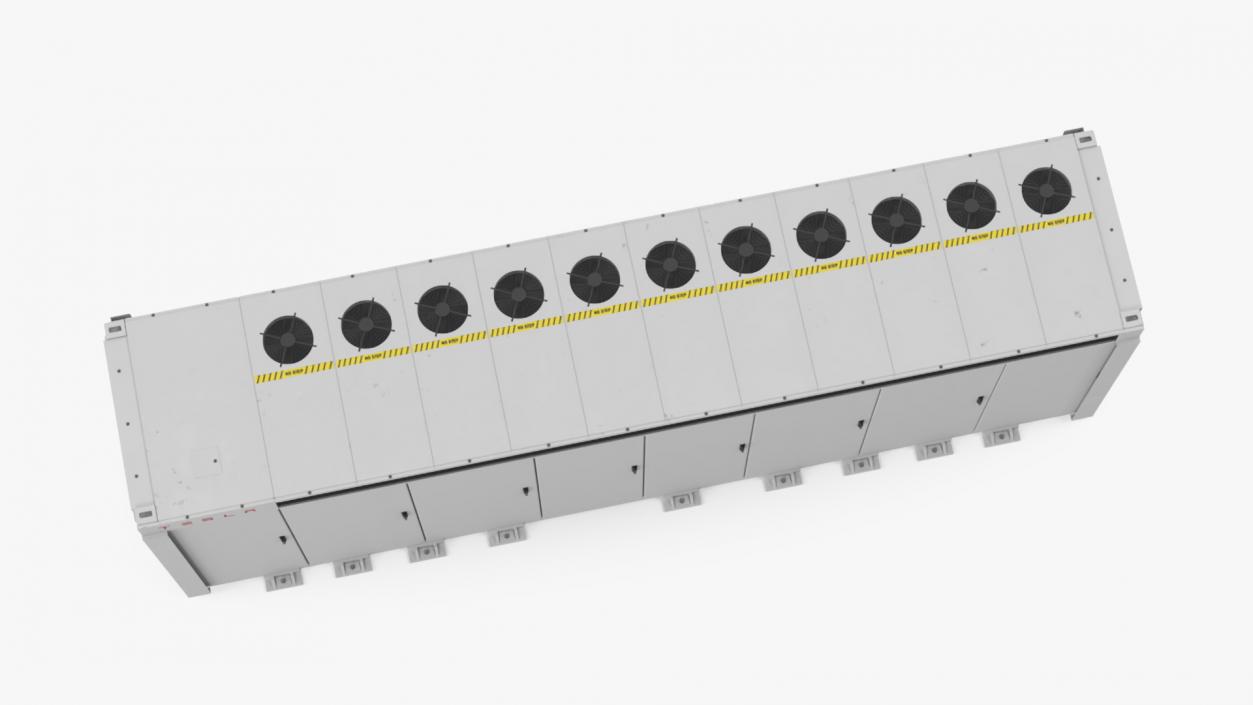 Energy Storage Tesla Megapack 3D model