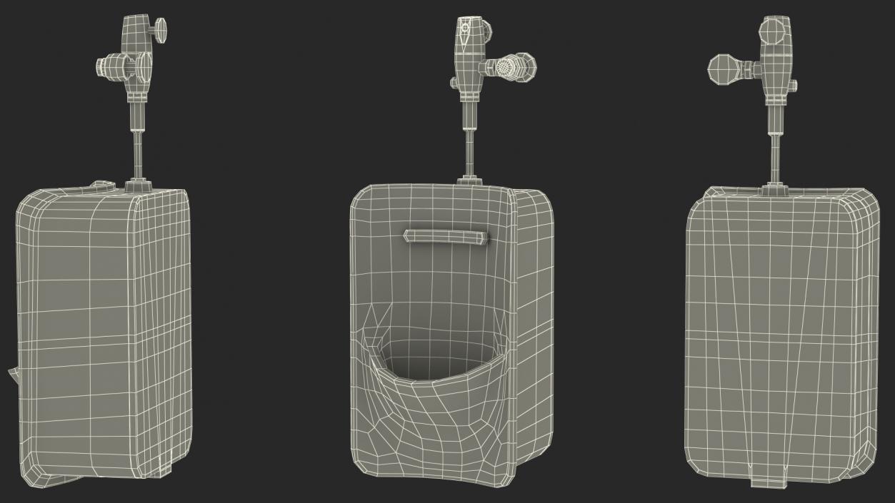 3D model Top Spud Urinal