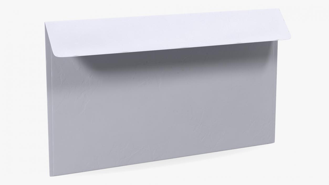 White DL Envelope 3D