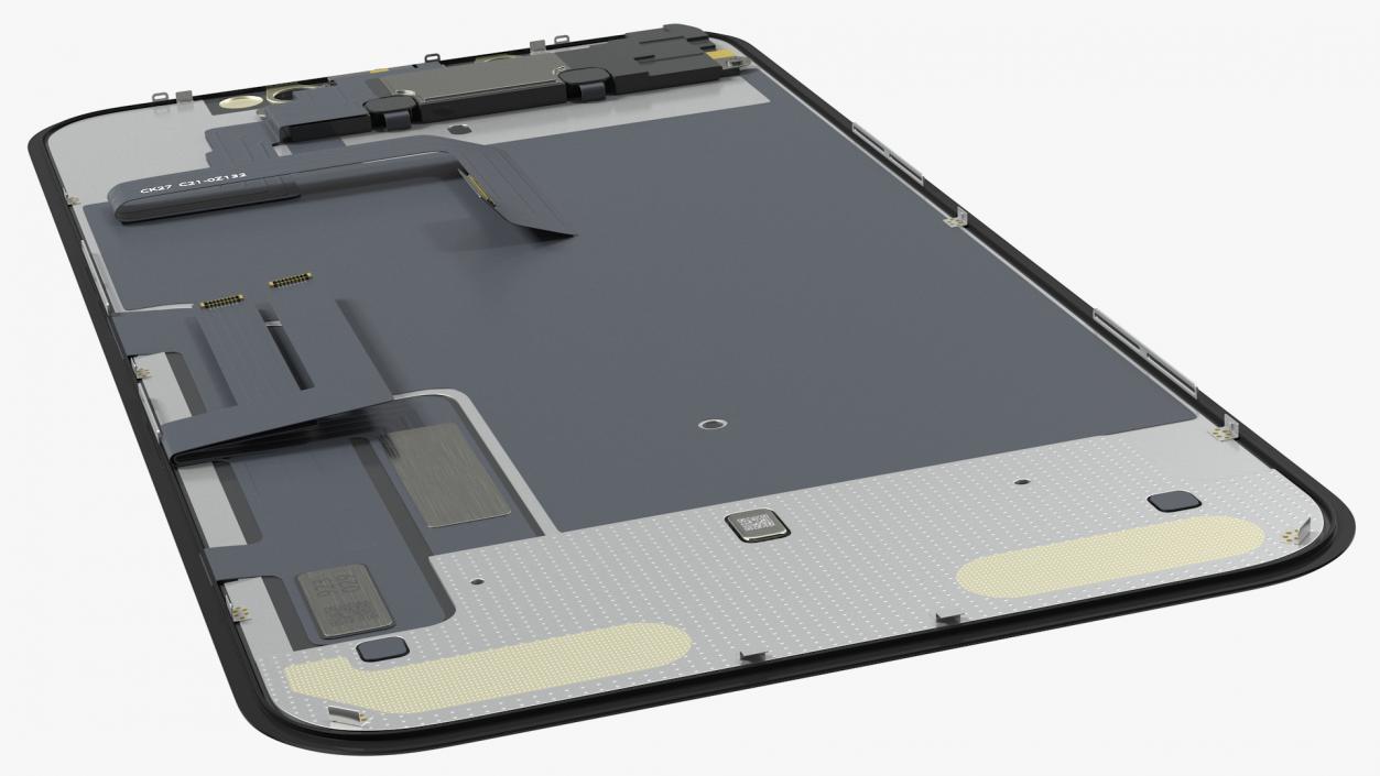 Smartphone LCD Display with Touchscreen 3D model