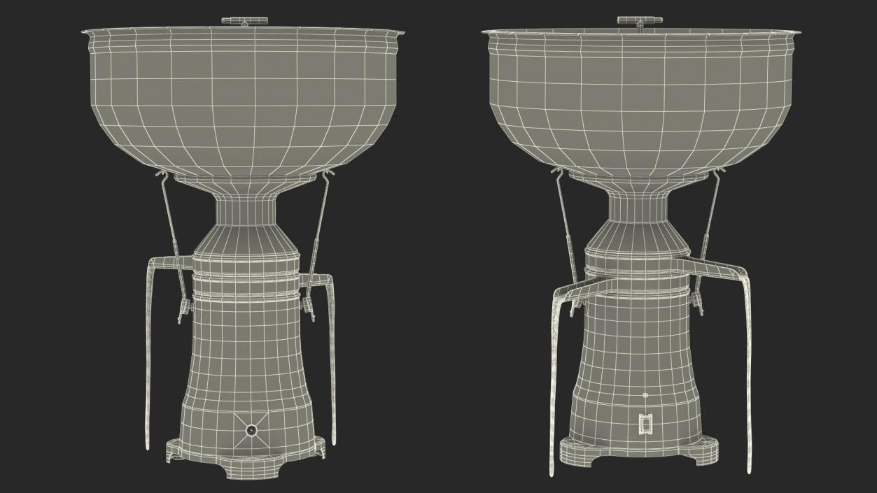 3D Cream Separator With Milk Generic model