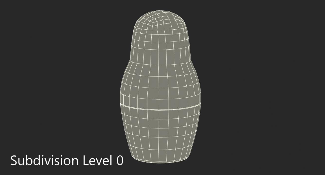 3D Penguin Nesting Matryoshka