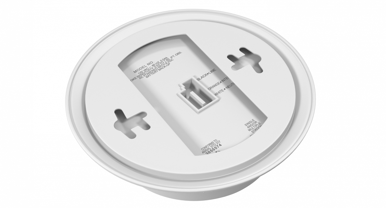 Smoke Detector Generic 3D