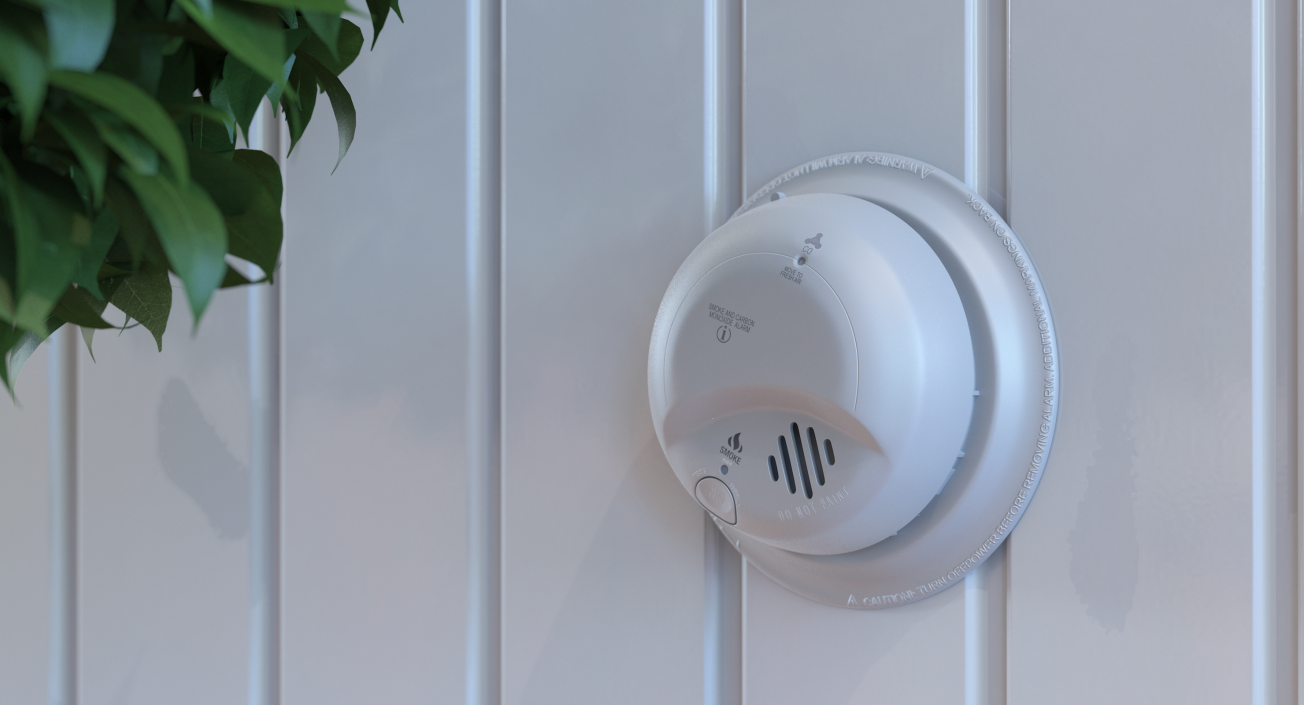 Smoke Detector Generic 3D