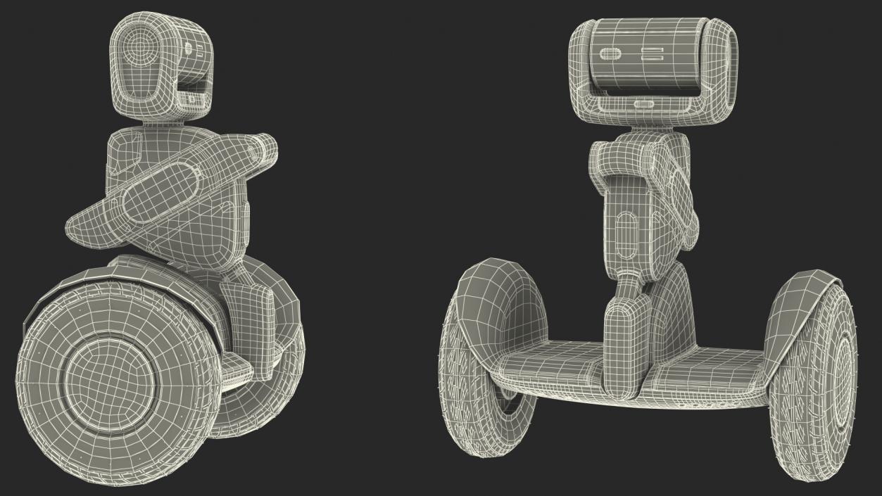 3D Segway Loomo Personal Robot and Transporter model