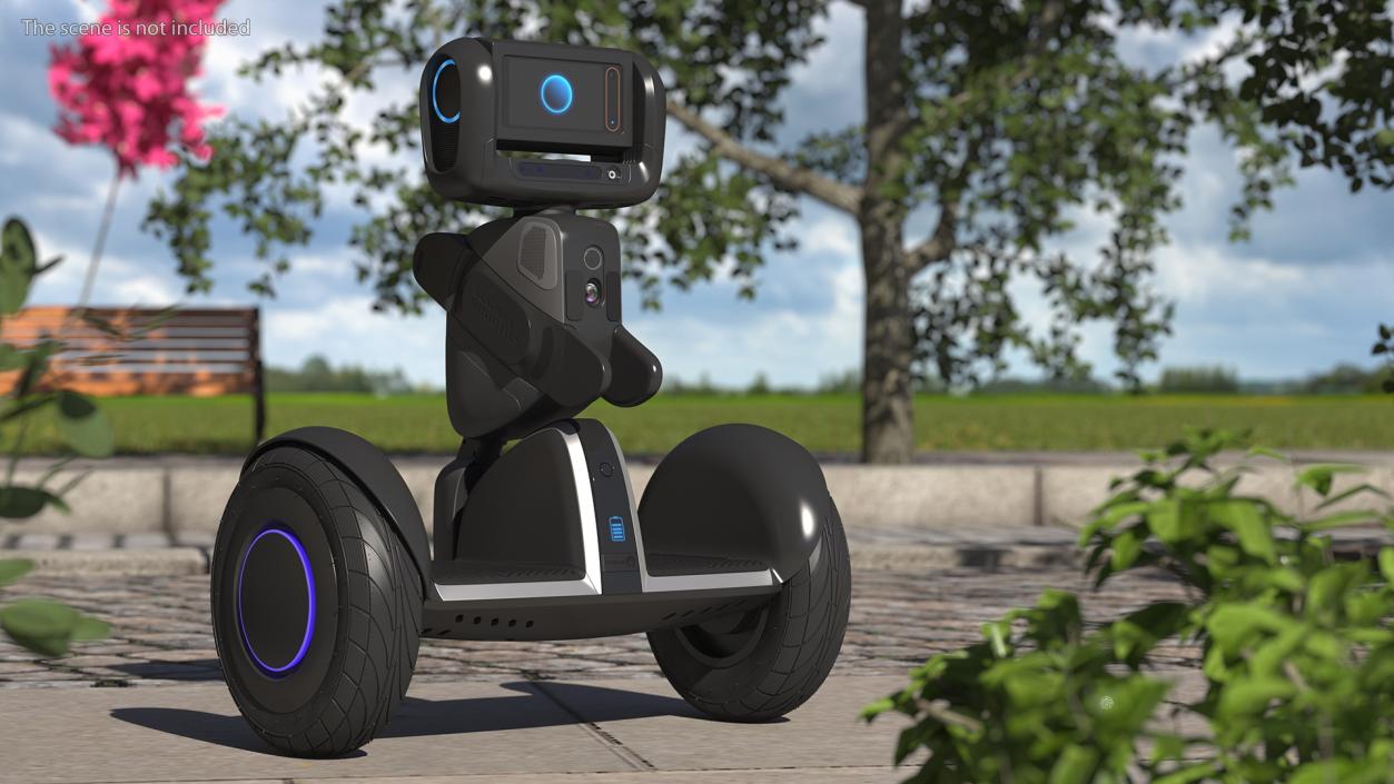 3D Segway Loomo Personal Robot and Transporter model