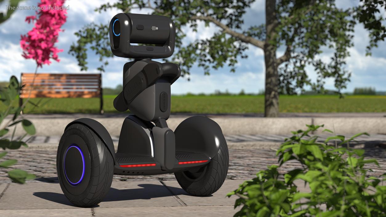 3D Segway Loomo Personal Robot and Transporter model