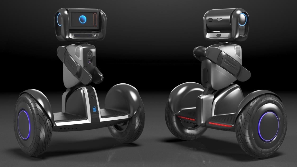 3D Segway Loomo Personal Robot and Transporter model