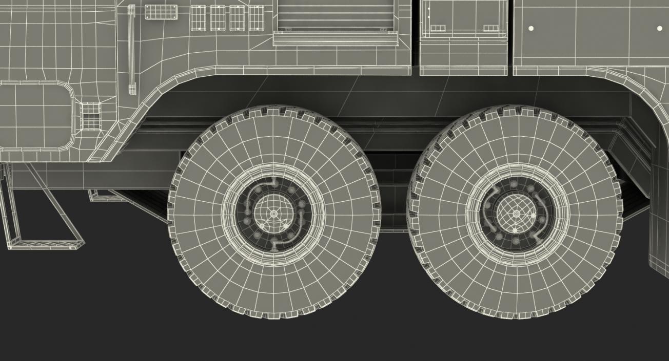 3D Oshkosh Striker 4500 Aircraft Rescue and Firefighting Vehicle