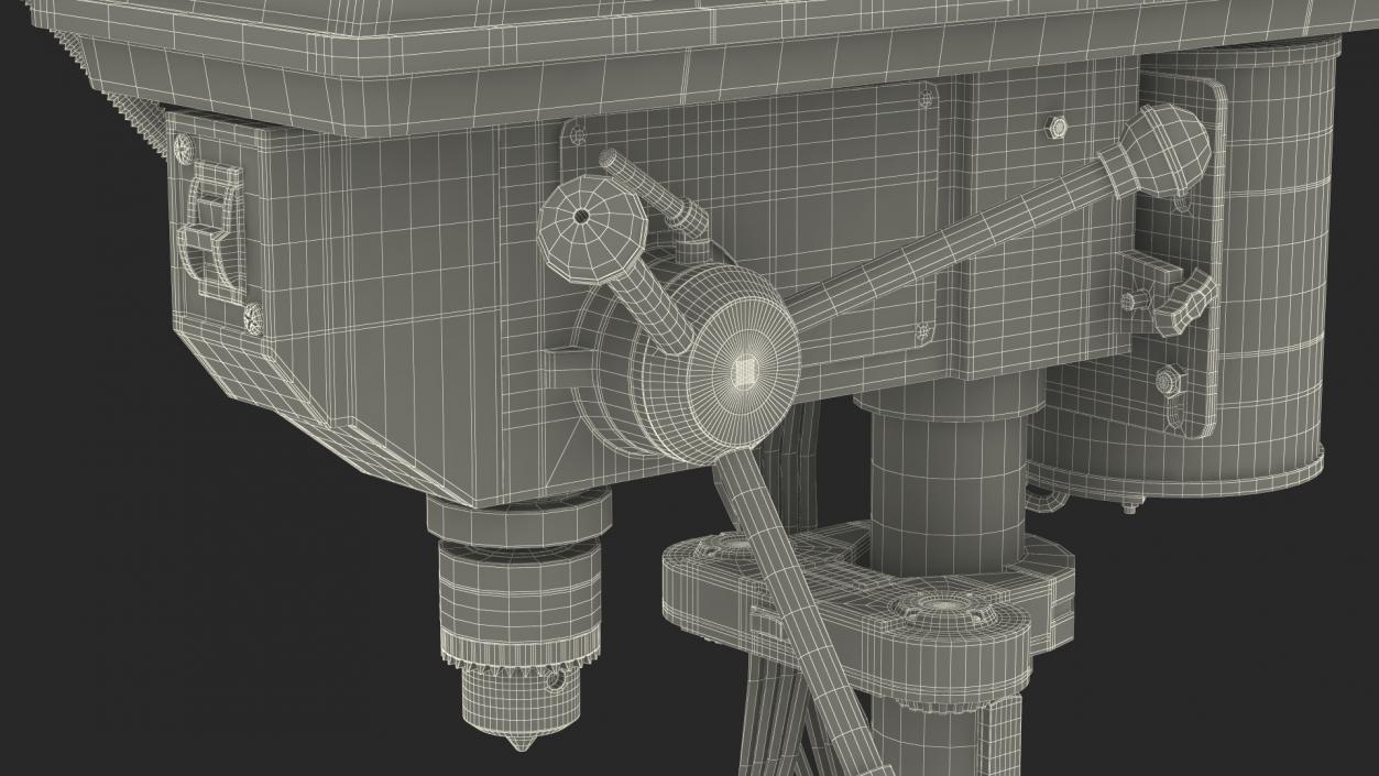 3D Bench Mount Drill Press model