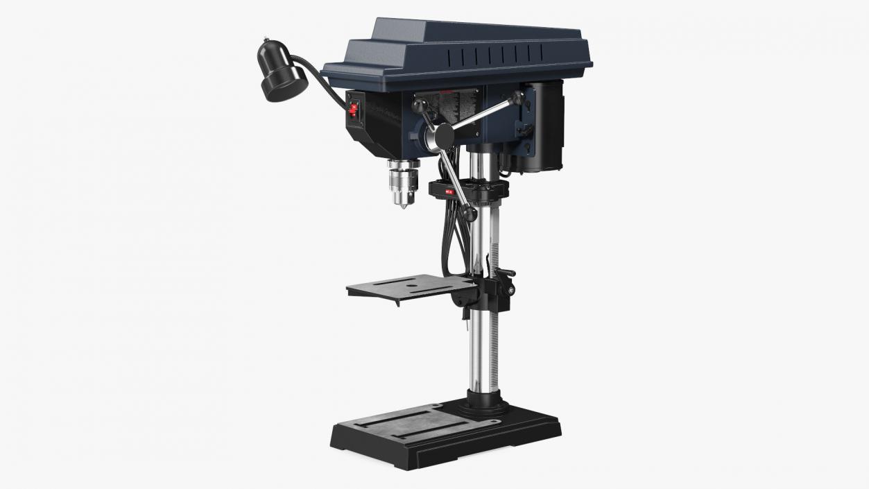 3D Bench Mount Drill Press model