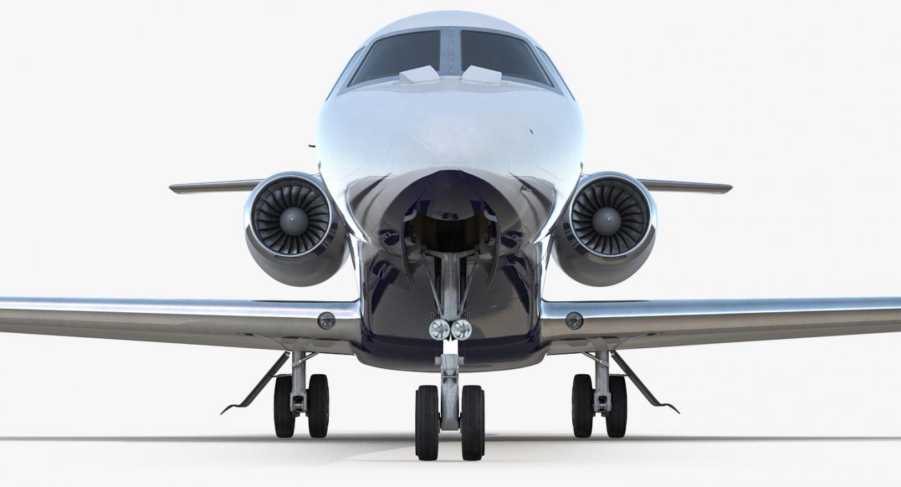 Business Jet Cessna Model 680 Sovereign 3D model