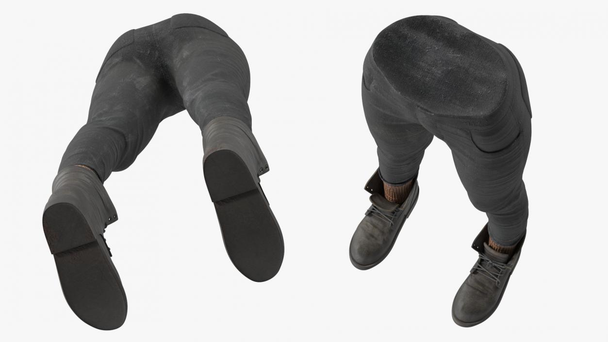 3D Lower Body in Pants and Boots 2