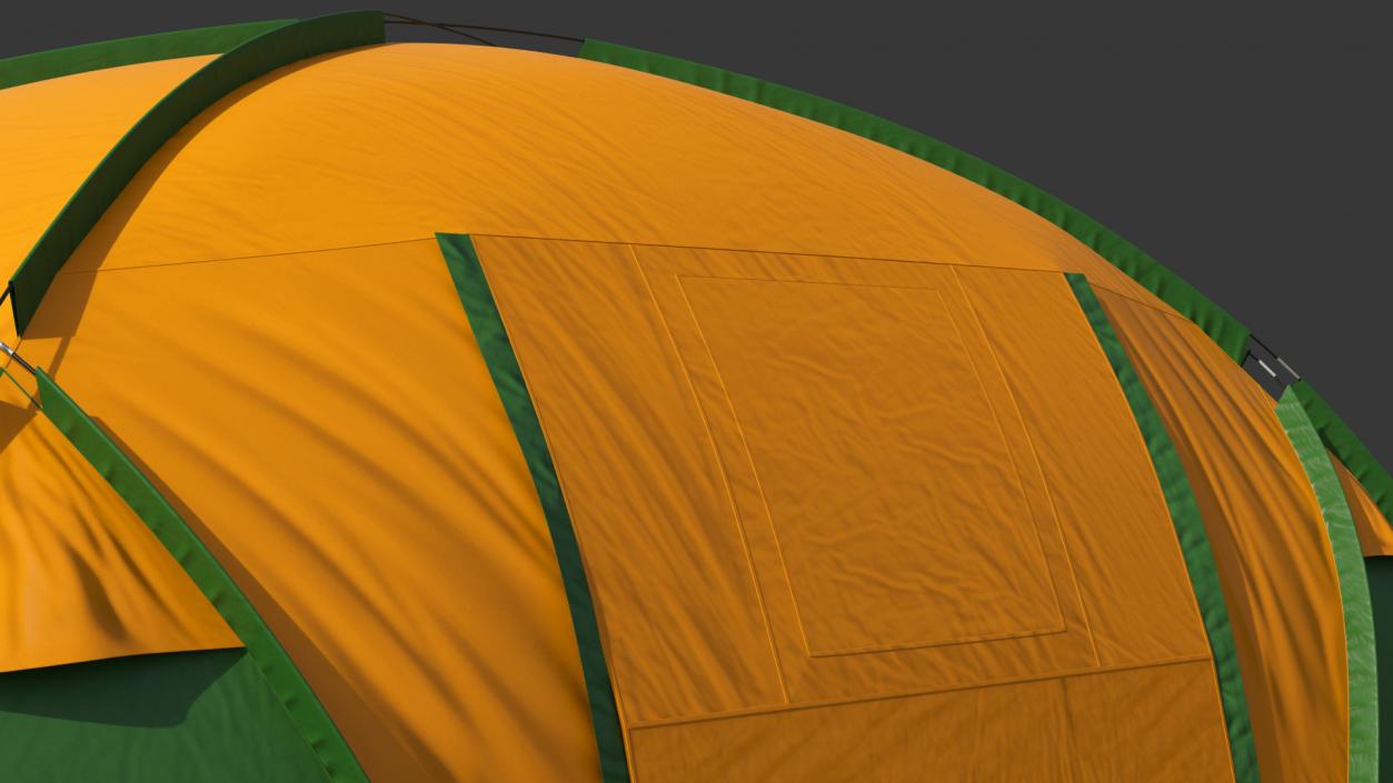 Outdoor Camping Tent Closed 3D