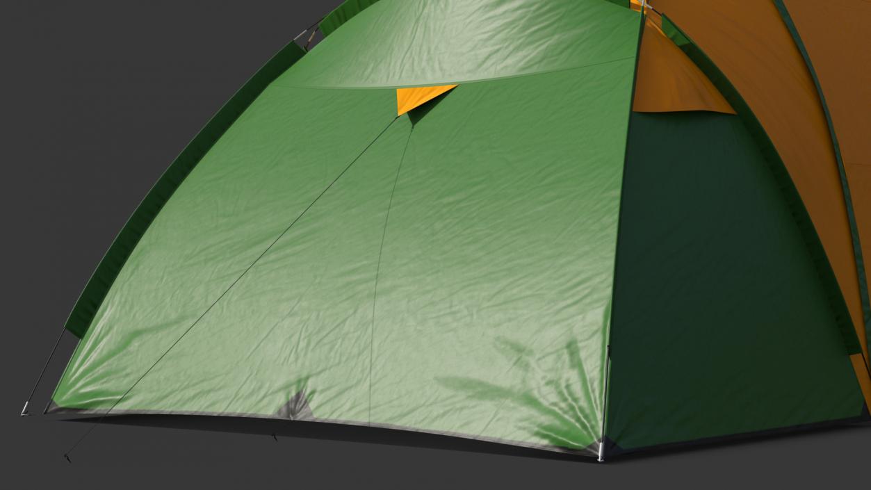 Outdoor Camping Tent Closed 3D