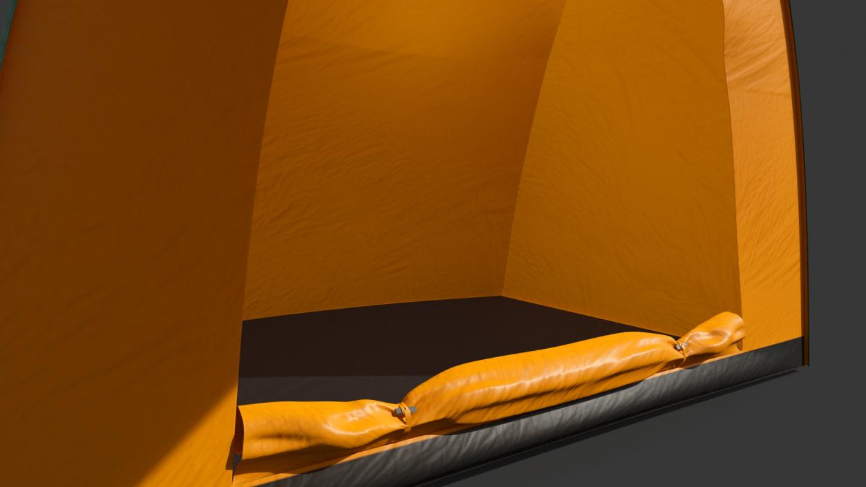 Outdoor Camping Tent Closed 3D