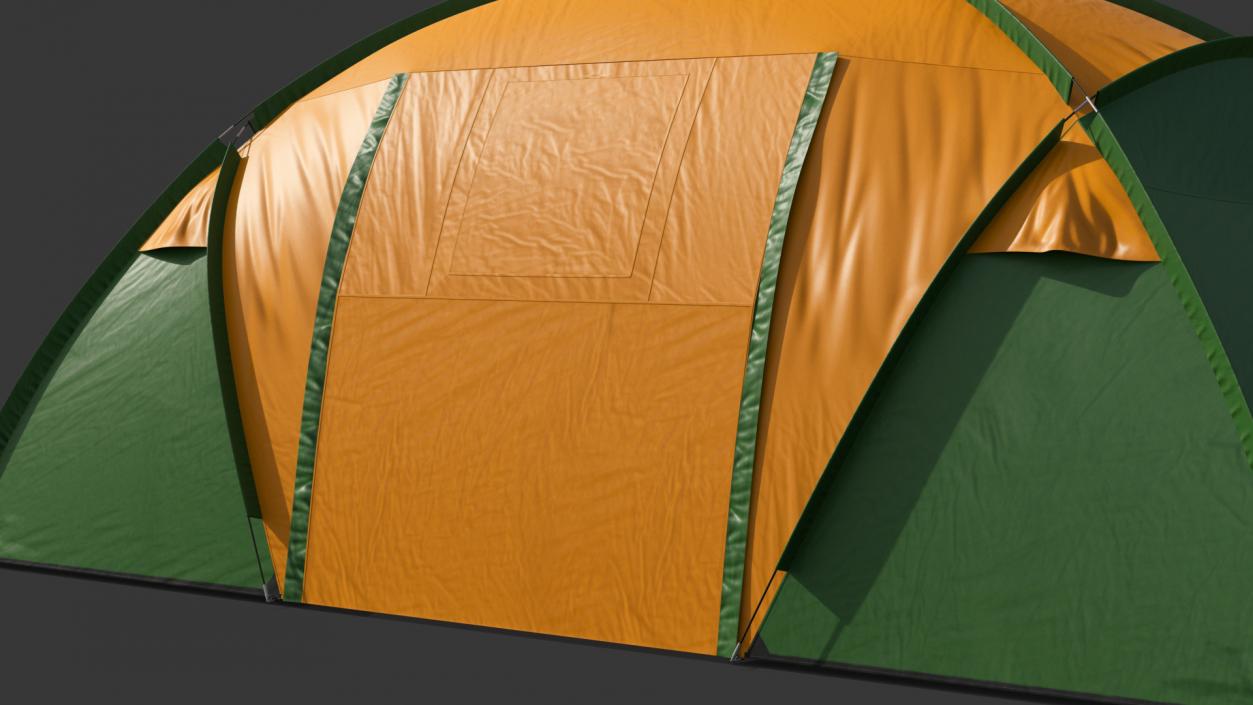 Outdoor Camping Tent Closed 3D