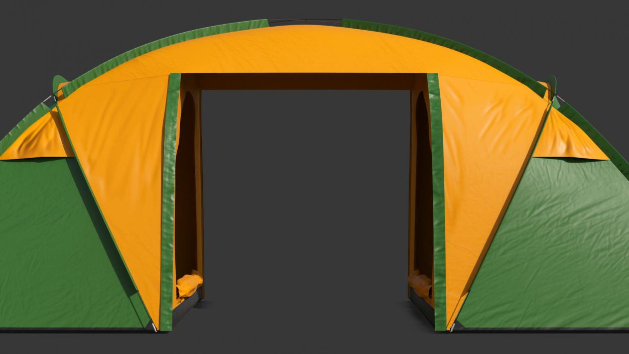 Outdoor Camping Tent Closed 3D