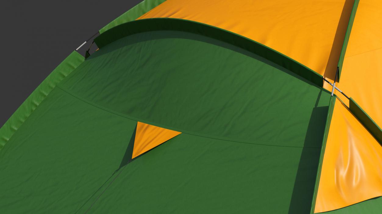 Outdoor Camping Tent Closed 3D