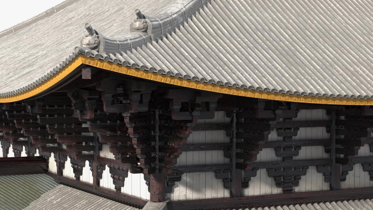 3D Asian Pagoda Building