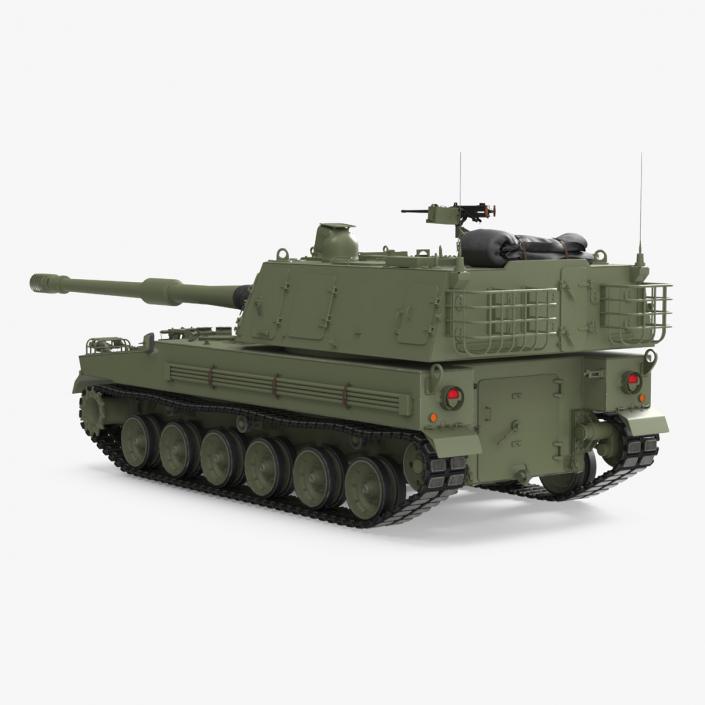 3D South Korean Self Propelled Howitzer 2 model