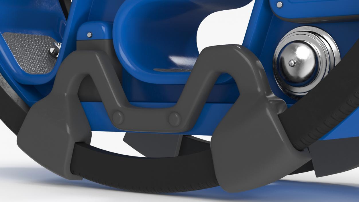 Futuristic Personal Vehicle Tube Blue 3D