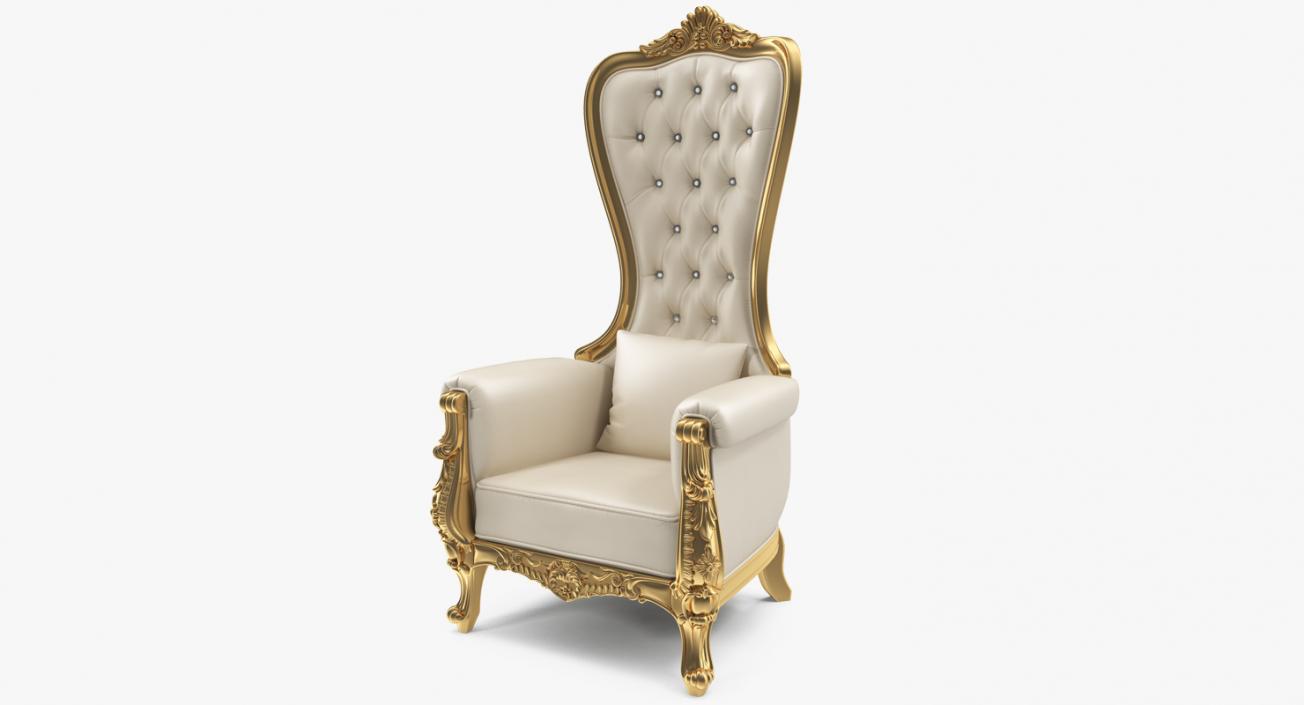 Throne Chair 3D