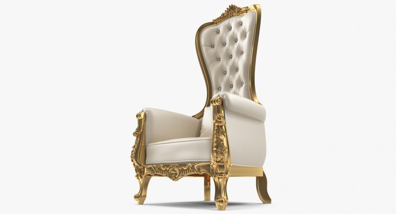 Throne Chair 3D