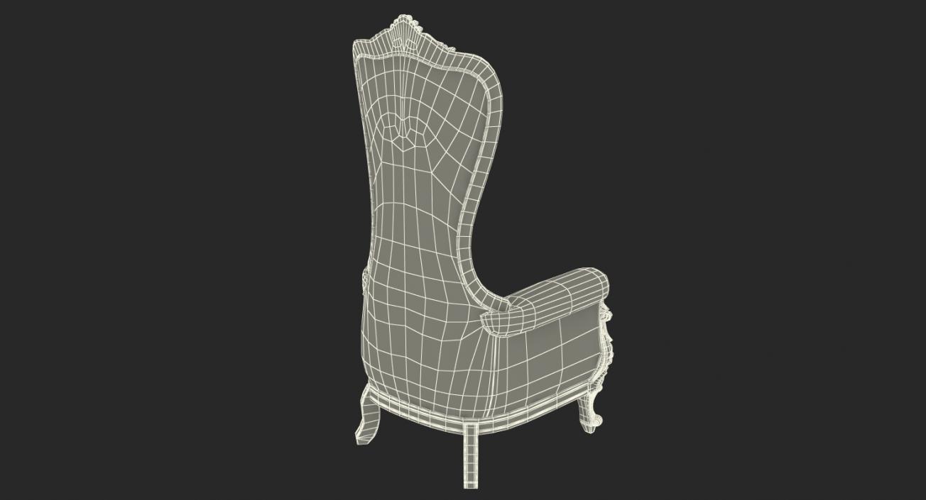 Throne Chair 3D