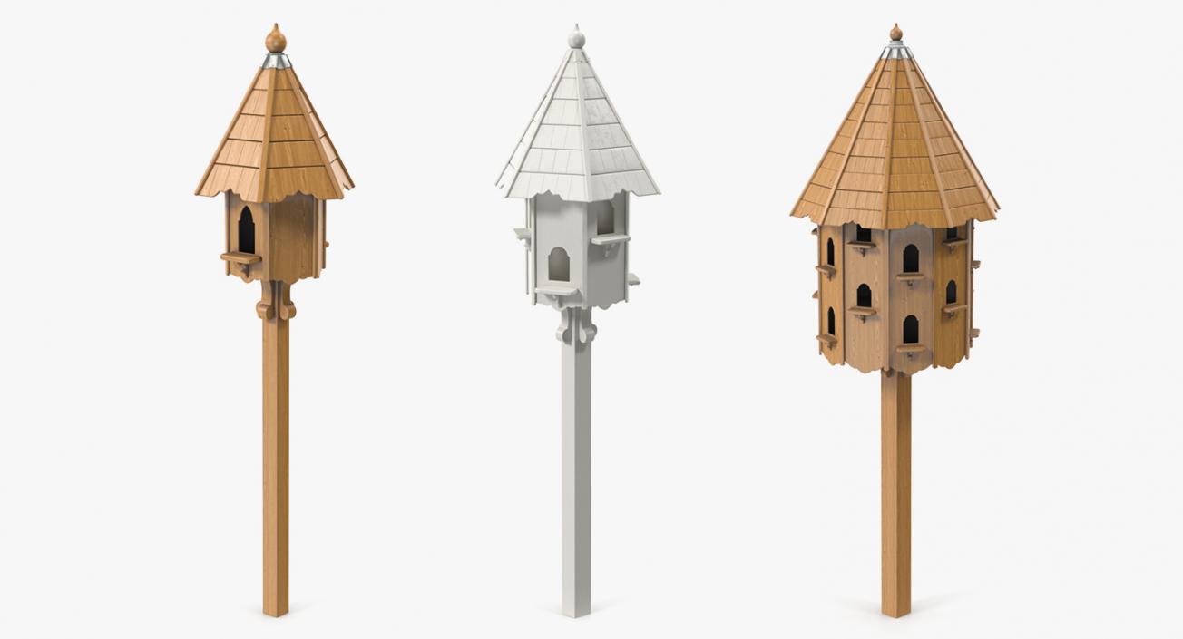 Bird Houses Collection 3D