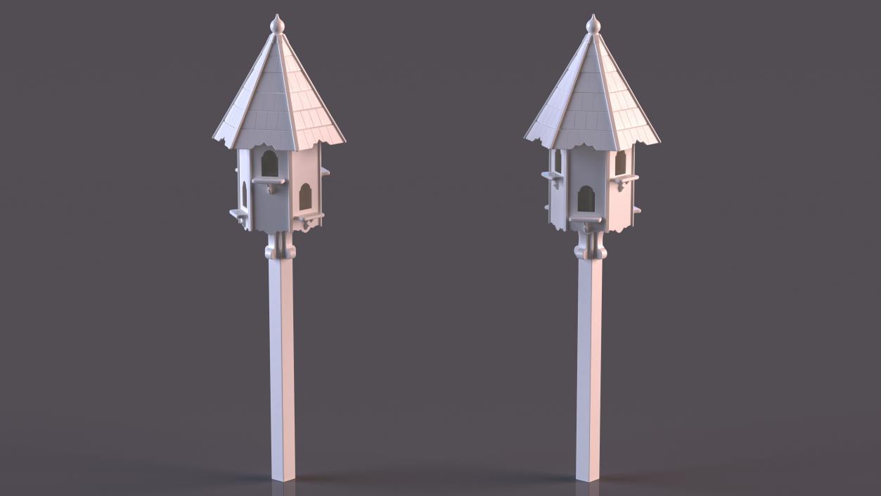 Bird Houses Collection 3D