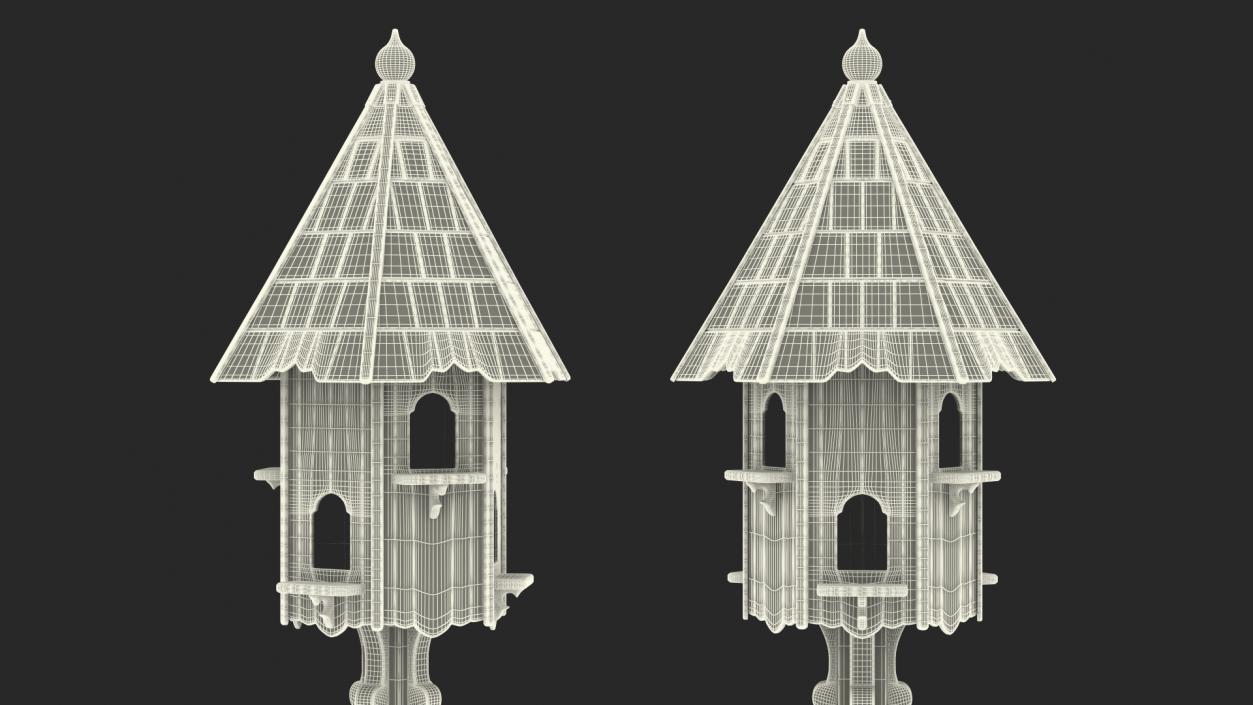 Bird Houses Collection 3D