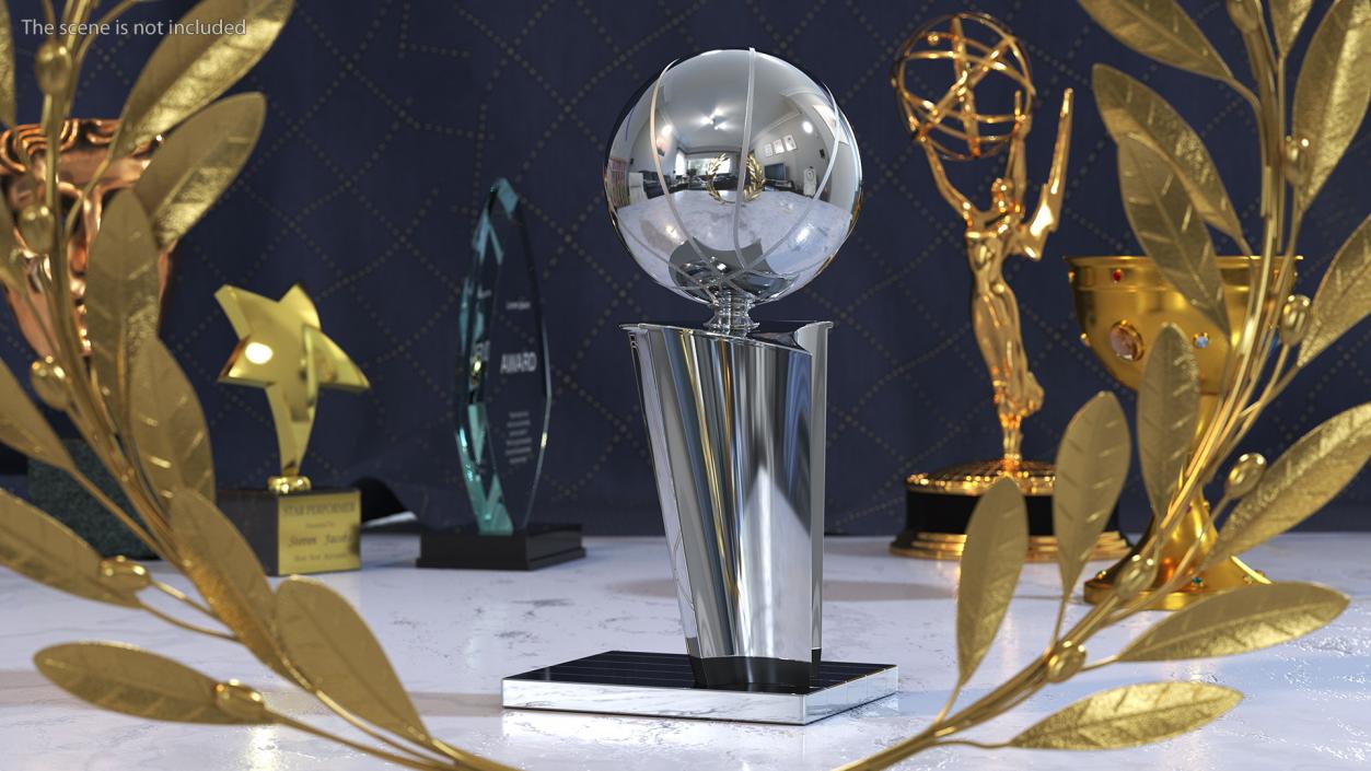 Basketball Trophy 3D