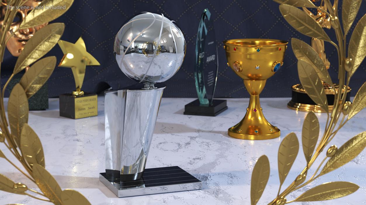 Basketball Trophy 3D