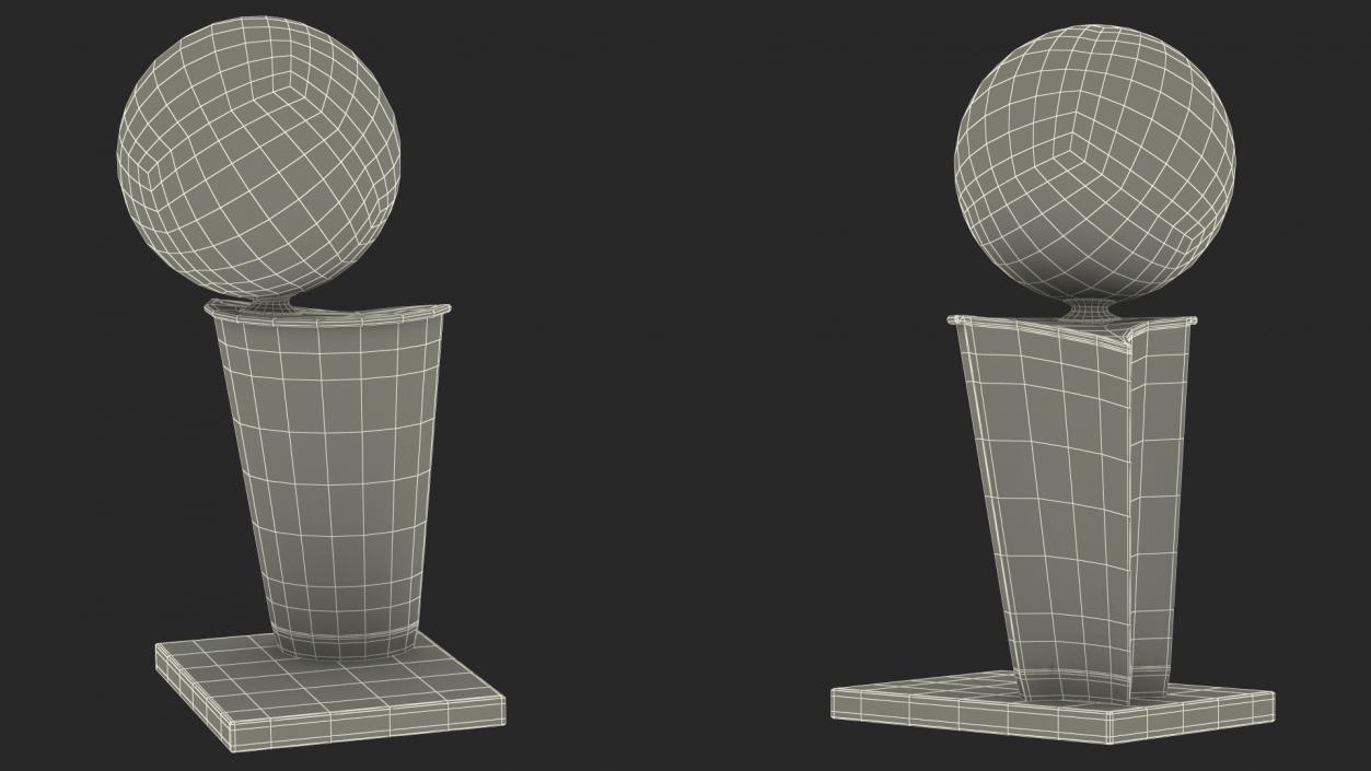 Basketball Trophy 3D