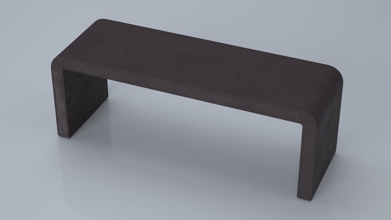 Minimalist Upholstered Coffee Table 2 3D